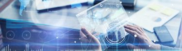 Graphic image of digital transformation